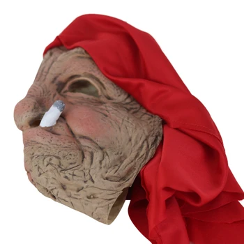 Lateks Maskid Halloween Mask Suitsetamine Vana Vanaema Mask Realistlik Kostüüm Halloween Cosplay Rekvisiitide
