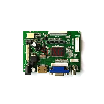 LCD-ekraan töötleja sõita pardal VGA AV HDMI-ühilduvate Sobib HT101WSB/LP101WSA DIY Kit paneel, 1024*600 60Hz WLED LVDS 40 Pin-koodi
