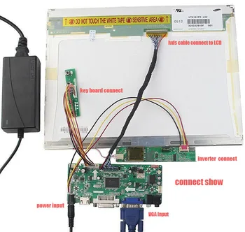 LCD-LED-HDMI-DVI-DIY VGA Aduio töötleja juhi juhatuse 17.0