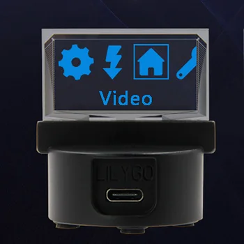 LILYGO TTV OLED Läbipaistev Ekraan, IR Kaugjuhtimispult ESP32 Programmeeritav Mini-TV Arduino Micropython
