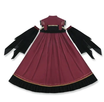 Lolita Hiina-stiilis vintage print tikitud kleit Gooti palace magus printsess lolita kleit, vintage kleit kawaii tüdruk jsk