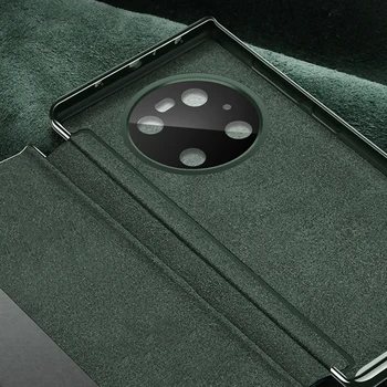 Luksus Puhul Huawei Mate 40/ Mate 40 Pro/ Mate 40 Pro Plus Ehtne Nahk Täieliku Kaitse Smart Flip Case Cover