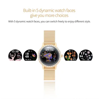 LW20 Teemant Naastrehvid Smart Watch Naiste Veekindel Käevõru Südame Löögisageduse Pedometer Jälgida Armas IOS Android