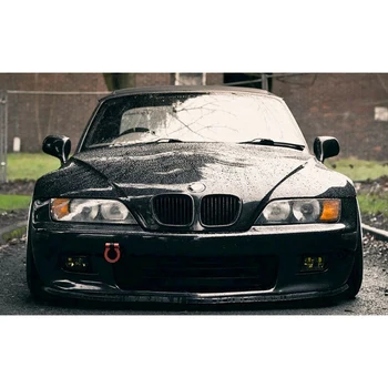 Läikiv Must esistange Ees Neer Grill Iluvõre Eest-BMW Z3 1996-2002