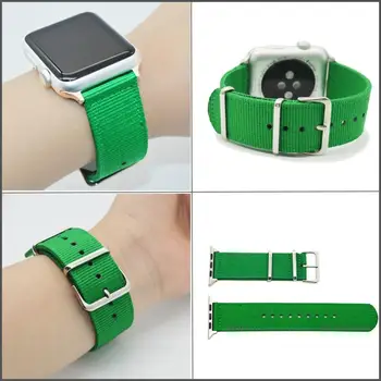 Lõuend Vikerkaar Triip Nailon Watchbands Apple Vaadata 38/42 Mm Iwatch Bänd 40/44 Mm Nailonist Rihm Apple Watch 6 5 4 3 2 1