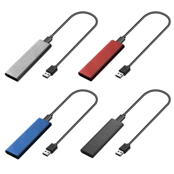 M. 2 NVME SATA - > USB-C USB 3.1 Kõvaketta Ruum Puhul 22cm USB-C-USB-Kaabel-Dual Protokolli 10Gbps Mudel