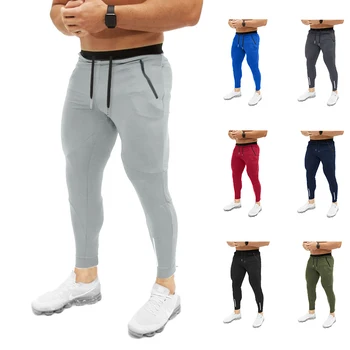 Meeste casual tihedalt liibuvad jogger sweatpants jõusaal fitness treening püksid meeste kevad 2021 uued spordirõivad sweatpants põhjad
