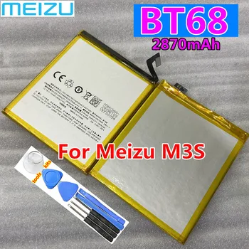 Meizu Originaal BT68 2800mAh Mobiiltelefoni Aku Meizu M3 M3S M3S mini Varu Patareid