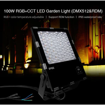 Miboxer 50W 100W RGB+CCT LED Aed Valgus DMX512 & RDM D5-G50 D5-G100 IP65 Veekindel Väljas Valgust Tulvaprožektor Muru Lamp