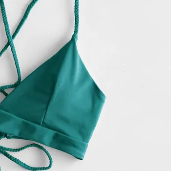 Mood Naiste Rannas bikinis 2020 Print Set Ujumistrikoo Kolm Tööd Täis Rinnahoidja push-up Supelrõivad Prindi Beachwear#1216