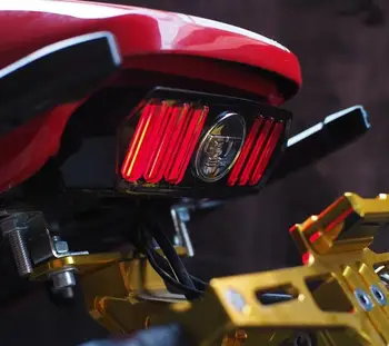 Mootorratta LED-Tail Light suunatuli Töötab Piduri Stop Näitajad Keerake Lamp Honda MSX125 CBR650F CTX700 CTX700N