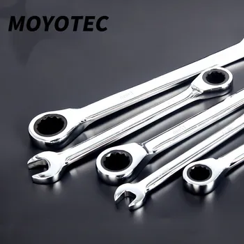 MOYOTEC 8Pcs Ratchet Mutrivõti Pistikupesa tööriistade Komplekt Wrench Set Käsi-Tööriistad Auto Remont Tööriistad Torque Wrench Set