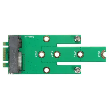 Msata Mini PCI-E 3.0 Ssd, Et Ngff M. 2 B Võti Sata Liidese Adapter Kaart