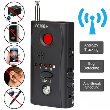 Multi-Funktsioon CC308+ Raadio Laine Signaali Tuvastada Traadita Kaamera Objektiiv Detektori Signaali Kaamera Full-range WiFi RF GSM Seade Finder