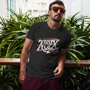 NOFX Originaal-Punk-Rock Bändi Naljakas USA Naine Esteetiline 19 Meeste T-Särgid 131399