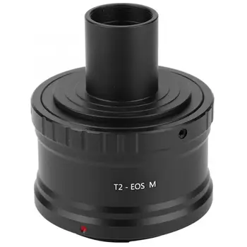 Objektiivi adapter, Metallist Adapter 23.2 mm T-Mount Mikroskoobi Okulaari Canon EOSM Alustest Peeglita Kaamera macro ring Mikroskoobi Objektiivi