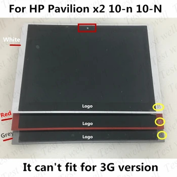 Originaal HP Pavilion x2 10-n 10-N-Seeria LCD Ekraan Digitizer Puutetundlik Assamblee B101EAN01.8 TV101VNM-NP1