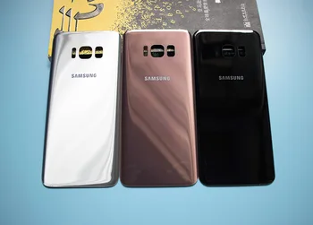 Originaal Samsung Galaxy S8 G950F/S8 PLUS + G955F 3D-Klaas Ukse Taga Korpus Telefoni Puhul Aku tagakaas Asendamine Osa Vahendid