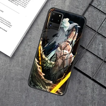 Overlord Albedo Telefon case For Samsung Galaxy Märkus 4 8 9 10 20 S8 S9 S10 S10E S20 Pluss UITRA Ultra must tpü hoesjes kunst