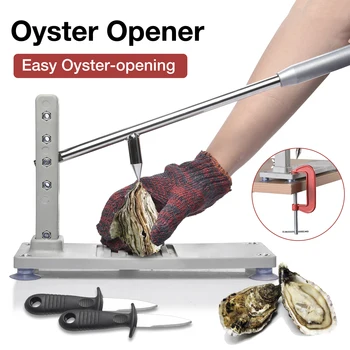 Oyster Shell Avaja Reguleeritav Oyster Merekarp Shucker Tööriistade Komplekt