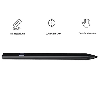 Paintbrush Aktiivne Mahtuvuslik Pliiatsiga Triple-Nurkne Kuju Mahtuvuslik Pen for iPad Huawei Samsung Xiaomi Tablett