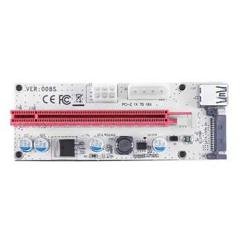 PCIE Graafika Kaardi Laiendatud Line Kaevandus-USB3 Kaabel.0 Transfer Kaabel 008s 60cm 1X Kuni 16X Jaoks Win7/8/10