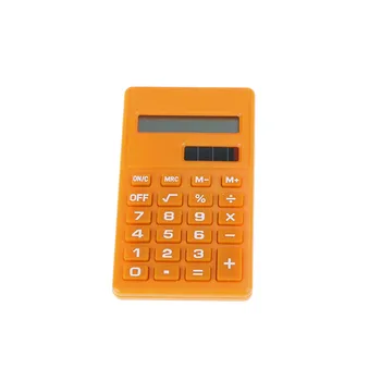 Pro Cartoon Mini Kalkulaator 8-Kohaline Ekraan Dual Toide Armas Candy Calculadora Päikese Hesap Calculatrice Solaire