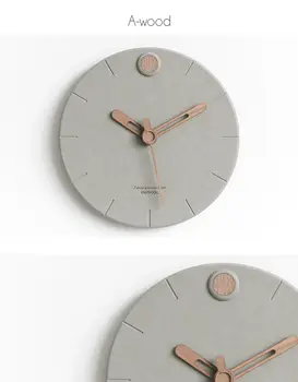 Puit Esteetiline Kella Põhjamaade Disain Quarz Vaikne Digital Wall Clock Magamistuba Loominguline Klokken Wandklokken Home Decor 50WC