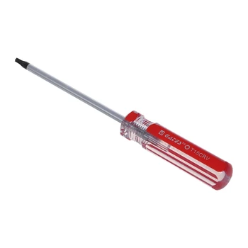 Punane Läbipaistvast Plastikust Käepide T15 Turvalisuse Torx Kruvikeeraja Tööriist