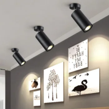 Põhjamaade 5W LED laelambid jaoks elutoas Paigaldatud Lakke Lamp Tööstus Lae Lambid Restoran Valgustusseadmete
