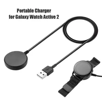 Samsung Galaxy Vaadata Aktiivne 2 (40mm 44mm) Smart Watch Laadimine Usb Kaabliga Kiire Laadija Dock toiteplokk Tarvikud