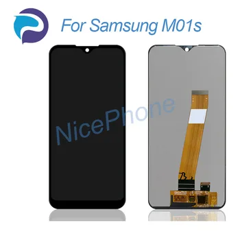 Samsung M01s LCD Ekraan + Touch Digitizer Ekraan 1520*720 SM-M017F/FDS M01s LCD-Ekraani Asendamine Assamblee