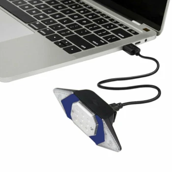 Serveri Hoiatus Lamp Jalgrattasõit Lisaseadmed-USB-Näidik Jalgratta Tagumine Saba Laser suunatule Wireless LED Signaal Jalgratta Valgus