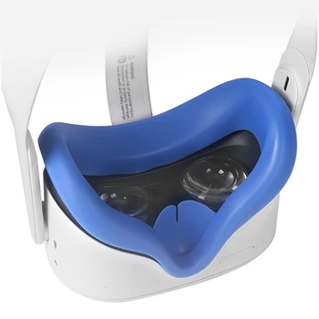 Silmade Mask Kaas Oculus Quest 2 VR Prillid Silikoon Anti-Higi Anti-Lekke Kerge Blokeerimine Silma Kate Padi