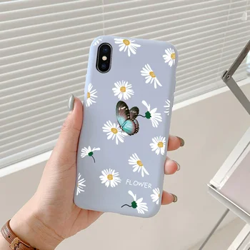Sinine butterflyPhone Puhul Oneplus 8 9 8 pro Candy Soft tagakaas Coque