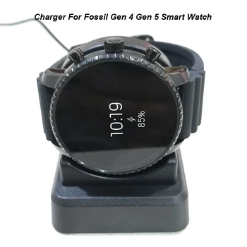 Stand ABS Kaasaskantav Vertikaalne Home Office Laadimise Alus Smart Watch Laadija Lihtne Tarvikud Adapter Wireless Fossiilsete Gen 4 5