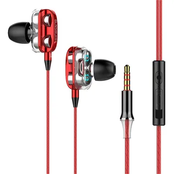 Stereo, Bass Kõrvaklappide 3,5 mm-kõrva Juhtmega Kõrvaklapid Super Bass Traadiga Earbuds Mikrofoniga Hifi Jaoks Xiaomi Samsung, Huawei