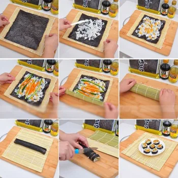 Sushi kardin/sushi rulli kardin/bambus eesriide/tools tegemise sushi rulli vaip tootjad sushi köök tööriistad