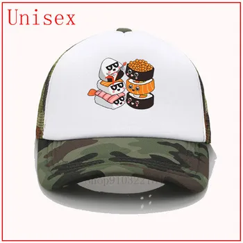 Sushi Rock-bänd hobusesaba baseball cap mütsid meestele baseball caps criss cross paigaldatud müts anime müts naiste baseball cap kohandatud müts