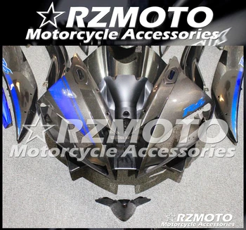 Süsti Hallituse Uus ABS Mootorratta Voolundi Komplektid Sobivad Yamaha YZF 600 R6 2006 2007 YZF-R6 Fairings määrata kohandatud Sinine, Must
