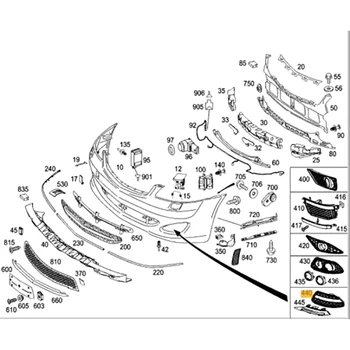 Udutuli Sisekujundus kaugtulelatern Komplekt Mercedes Benz W221 S550 2007-2013 S400 Vasakule 2218851722 Õigus 2218851822