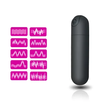 USB-Eest Võimas Mini-Vibraator 10 Kiirused G-spot Tiss Kliitori Stimulaator Orgasm Anal Dildo Täiskasvanud Naiste Sugu Mänguasjad