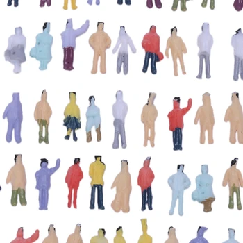 Uus 100tk Värvitud Mudel Rong Inimesed Arvandmed Skaala N (1 kuni 150)