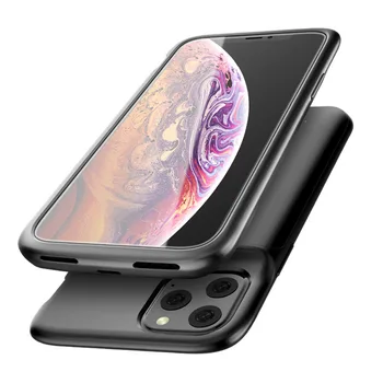 Uus! IPhone 11 Aku Laadija Juhul Ultra Õhuke Pehme Silikoon Kate Power Bank Case for iPhone 11 Pro Max Väline Back Pack