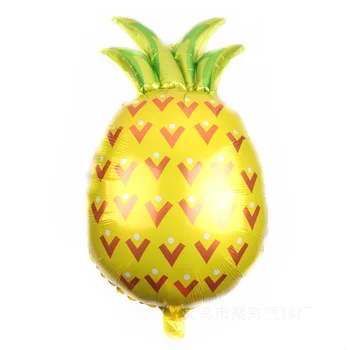 Uus sidruni -, ananassi-kuju puu-alumiinium film õhupalli suvel puu isiku sünnipäev teenetemärgi õhupalli tarvikud