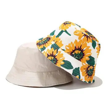 Uus Troopiline Prindi Leht Kalamees Müts Naistele, Suvel Pöörduvad Vaba aja veetmise päikesekaitse Mütsil Kokkupandav Kopp Müts Unisex Panama