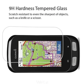 VSKEY 5TK Karastatud Klaas Garmin Edge 1000 Screen Protector GPS Jalgratas Mountain Stopper Anti-Scratch kaitsekile