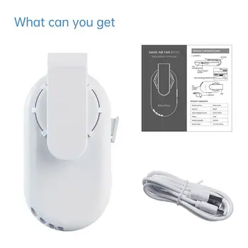 Väljas Korduvkasutatavad Portable Fänn Näo Mask Klipp õhufilter USB Laetav Heitgaasi Mini Fänn Isiklikku Kantavad õhupuhastid