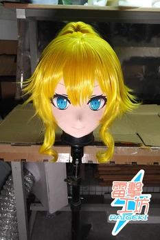 (X-KM198)Kvaliteetse Käsitöö Naine/Tüdruk Vaik Jaapani koomiksitegelast Animego Cosplay Kigurumi Mask Crossdresser
