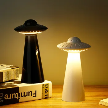 Öö Valguses VIINUD UFO Loominguline Armas Kuju Laetav Tabel Lamp Magamistuba Astmevaba käiguvahetuse Dekoratiivsed Ümbritseva Valguse Baar Lamp